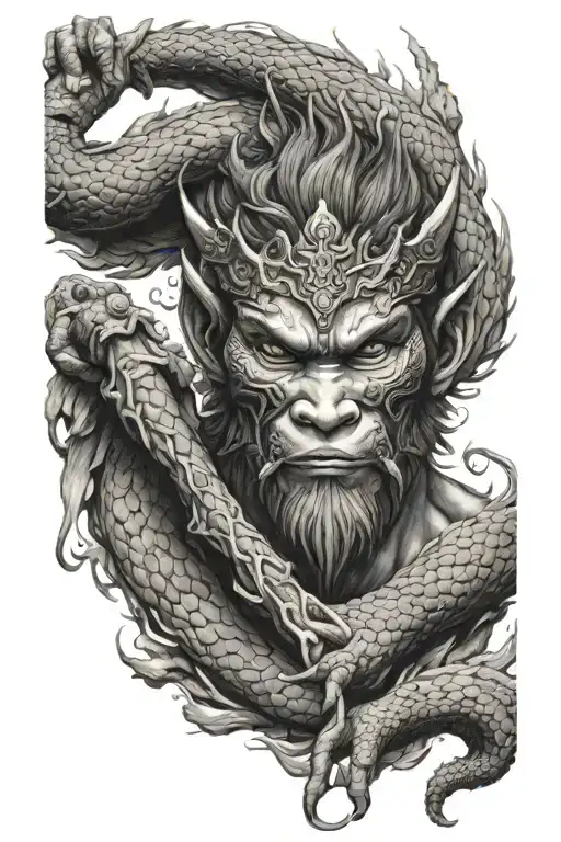 Wukong And The Dragon