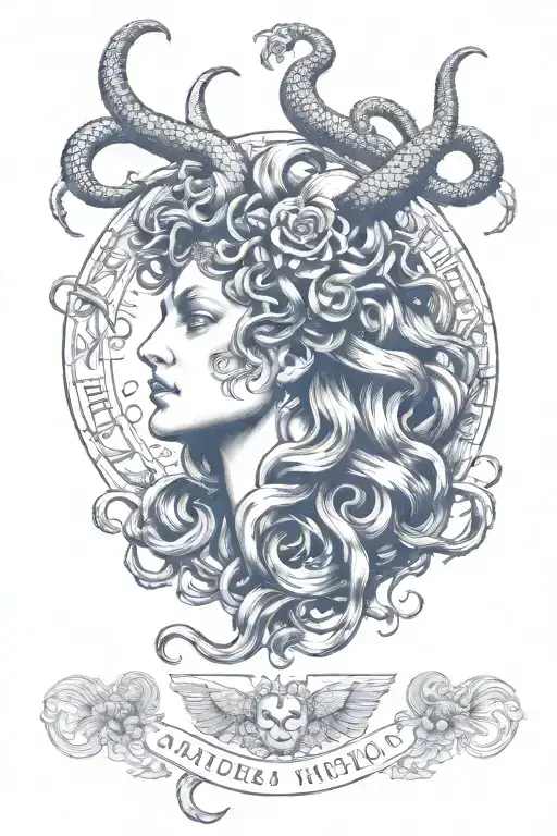 Medusa Ox Virgo Zodiac Sign