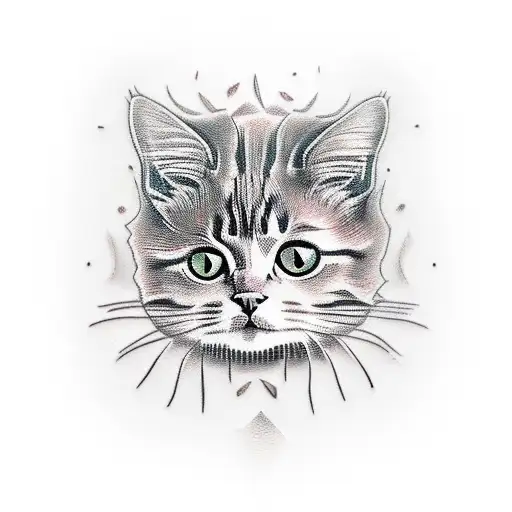 Cat In Ice Cream Cone