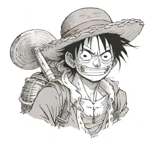 Luffy One Piece Anime Realism