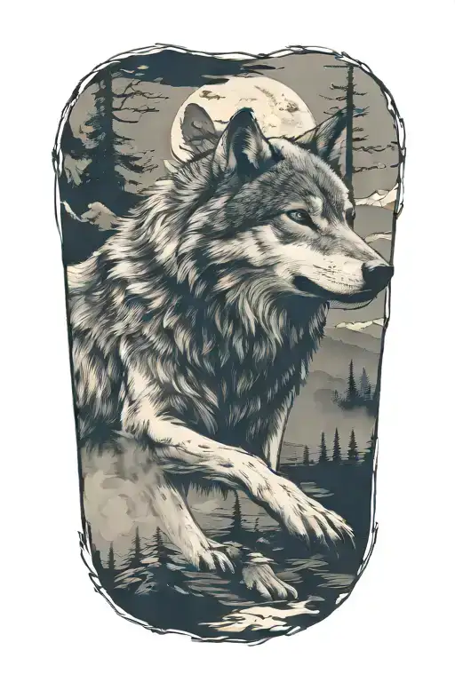 Stoic Lone Wolf Hunt