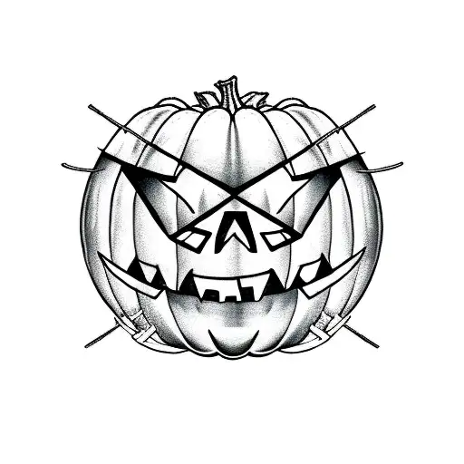 Evil Hallowen Pumpkin