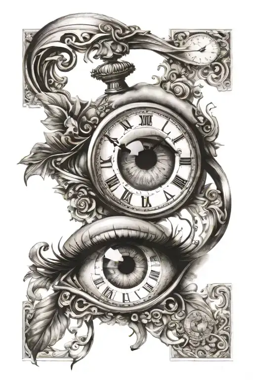 Clock Eye Cards