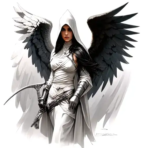 Assassin Woman Angel