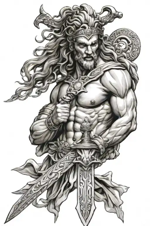 Greek Mythology Sword