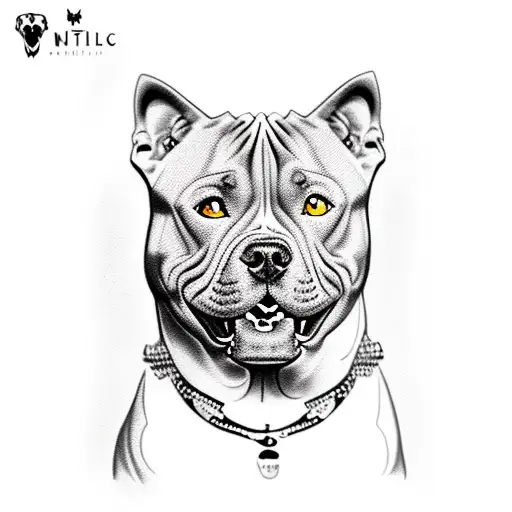 Pitbull Dog And Scottish Fold Cats