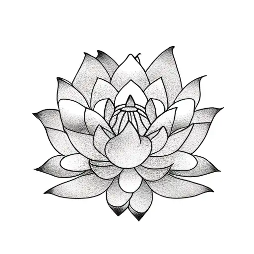 Lotus Flower Full Arm