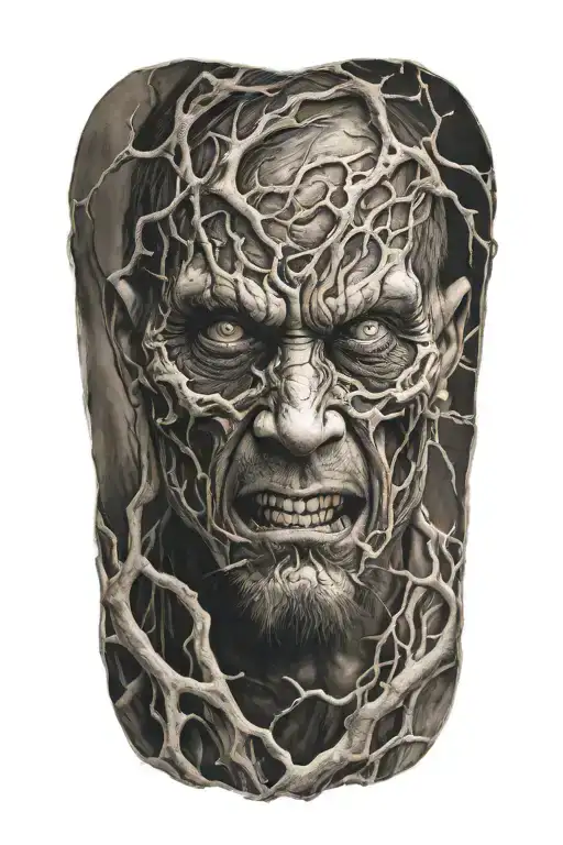 Creepy Outdoors Half Sleeve