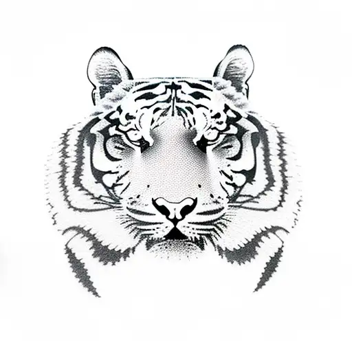 Tiger With Football Theme