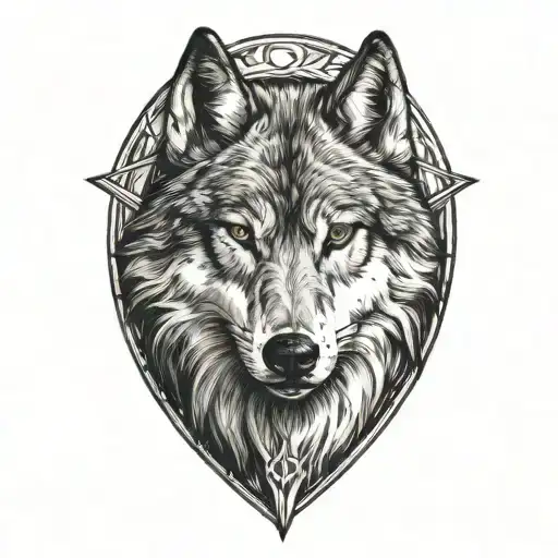 Wolf Arrow Piercing