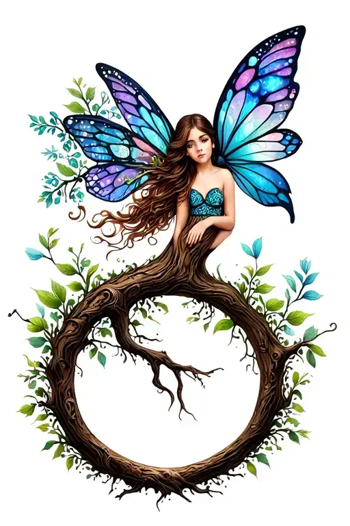 Tree Of Life And Fairy