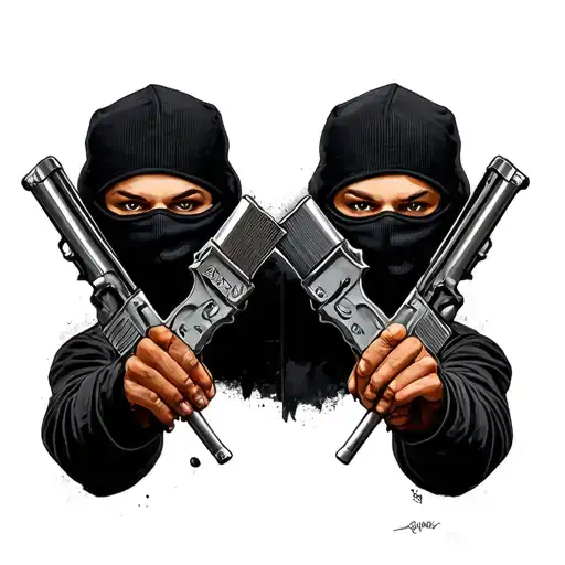 Gangsta Tatoo Balaclava