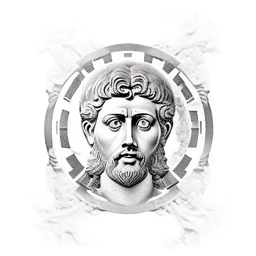 Stoicism Greek Marcus Aurelius Greek Pillars Water Epictetus Uranus