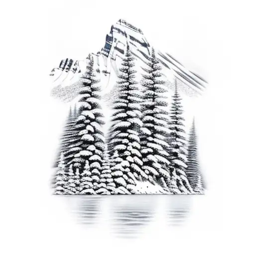 Canadian Rockies Mountain Lake