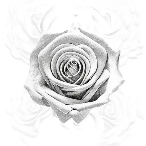 Clock Roses Eye Chain