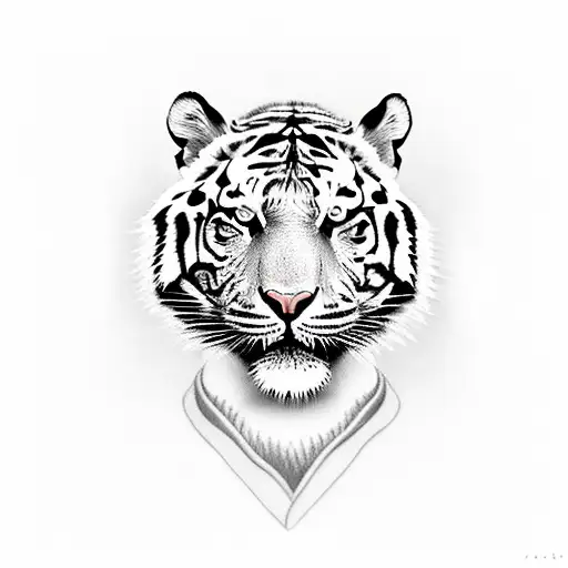Heart With Tiger