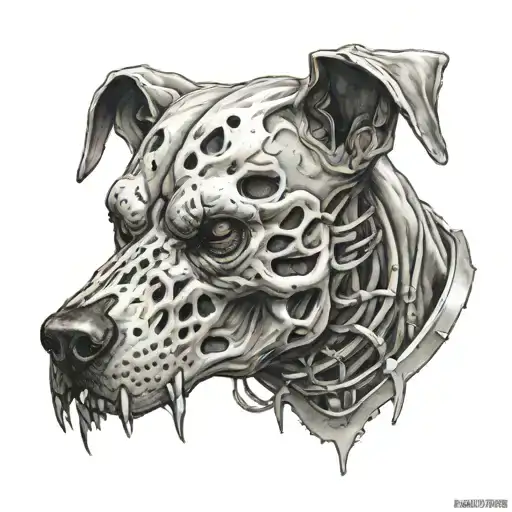 Hell Hound Skull Head Dog From Call Of Duty Black Ops 2
