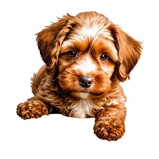 A Red Cavapoo Dog