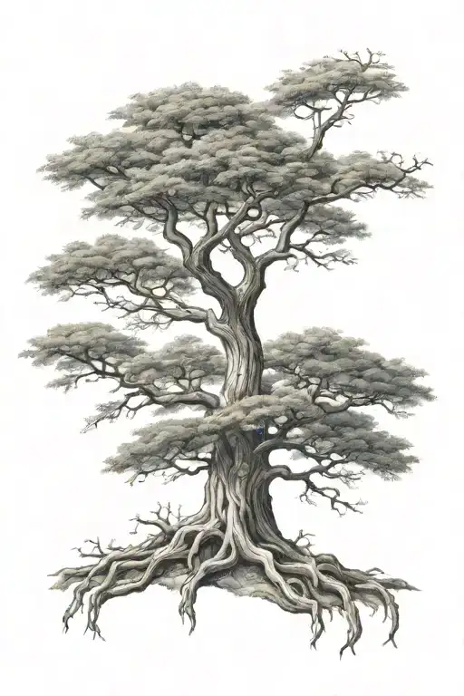 Ancient Strong Tree