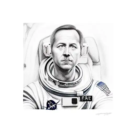 Astronaut At Bus Station En