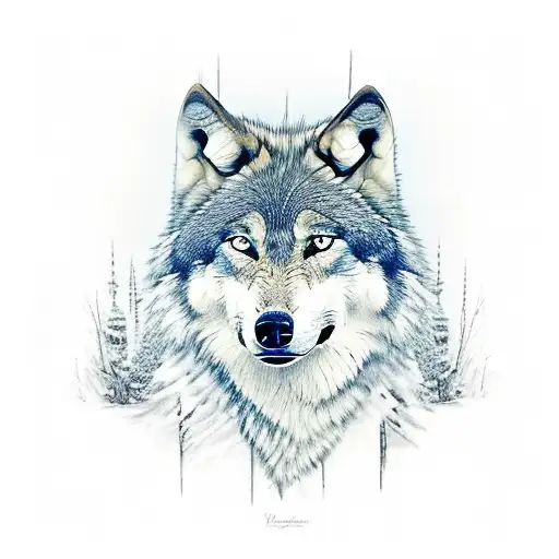 Wolf Met Speelkaarten En Prinsesje