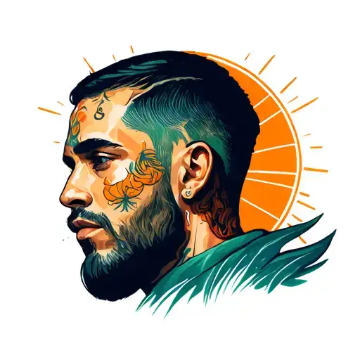 Aaron Issac With Sun