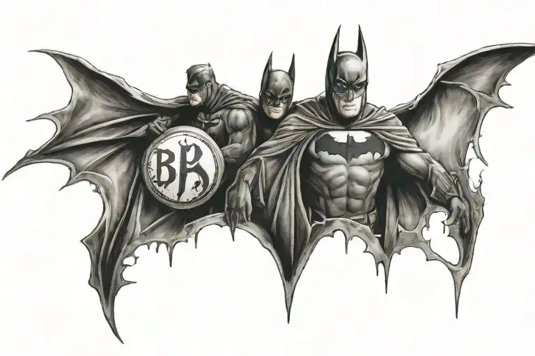 Harry Potter And Batman Symbol