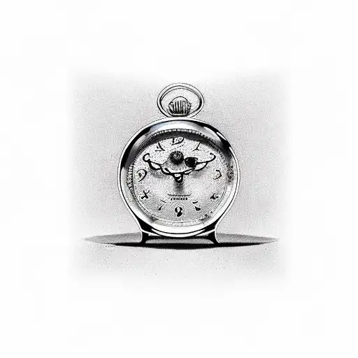 A Nice Timepiece Clock With Rosemary Beads