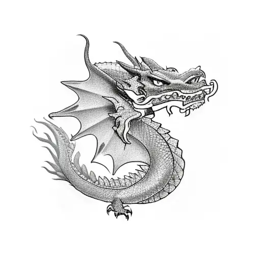 Got Mighty Dragon Head