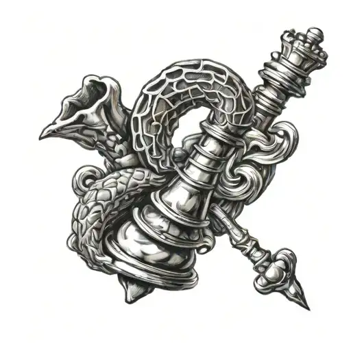 Chess Piece Scorpio Zodiac Sign