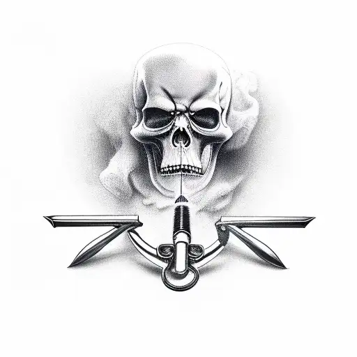 Grim Reaper With Revolver