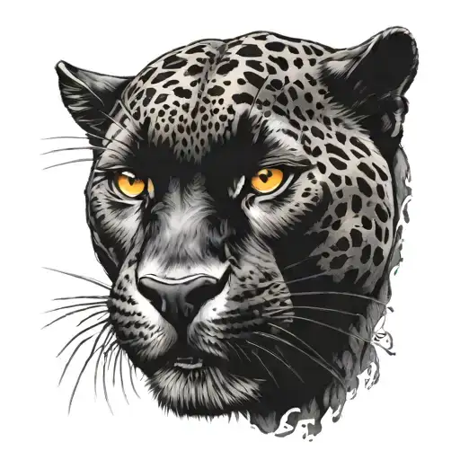 Marvel Black Panter Face