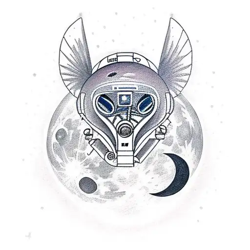 Canyon Moon Astronaut