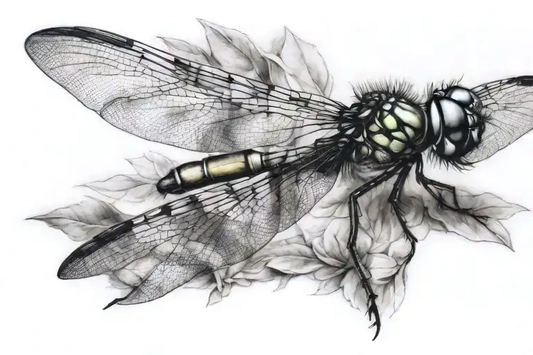 3D Dragonfly Landing