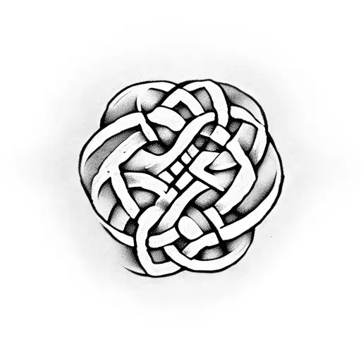 Celtic Knot With Rose