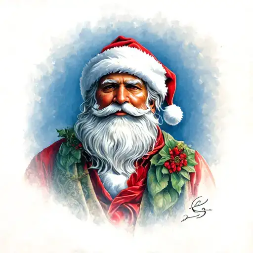 Santa Moerte In Realism