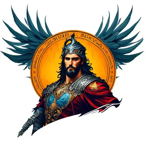 Virgo Sign Male Warrior