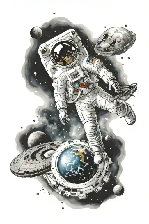 Realistic Space Themed