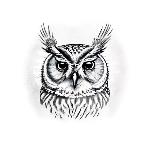 A Wise Owl That Shows Wisdom And Inspires Growth