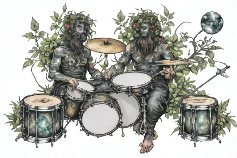 Drummer Vocalist Space Mysticism And Nature