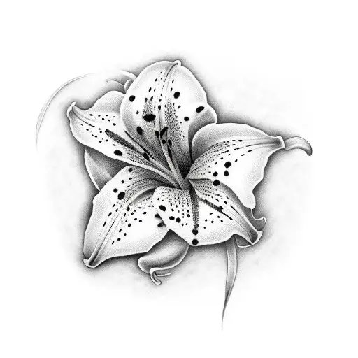 A Lily Flower Of The Joker