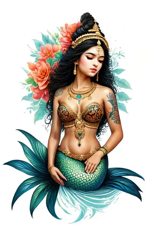 Cambodian Mermaid
