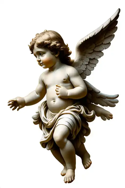A Small Cherub Angel