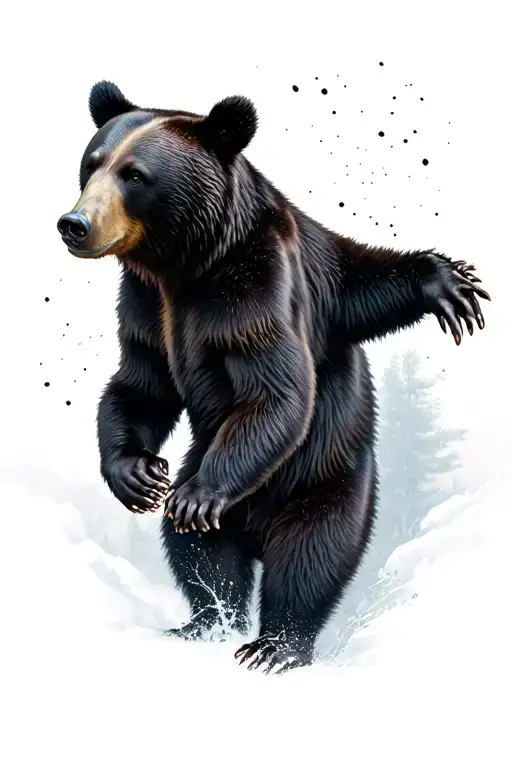 Migrating Black Bear