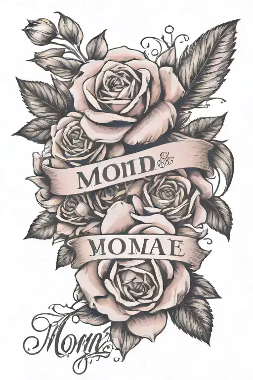 Mom Date Pink Date Name