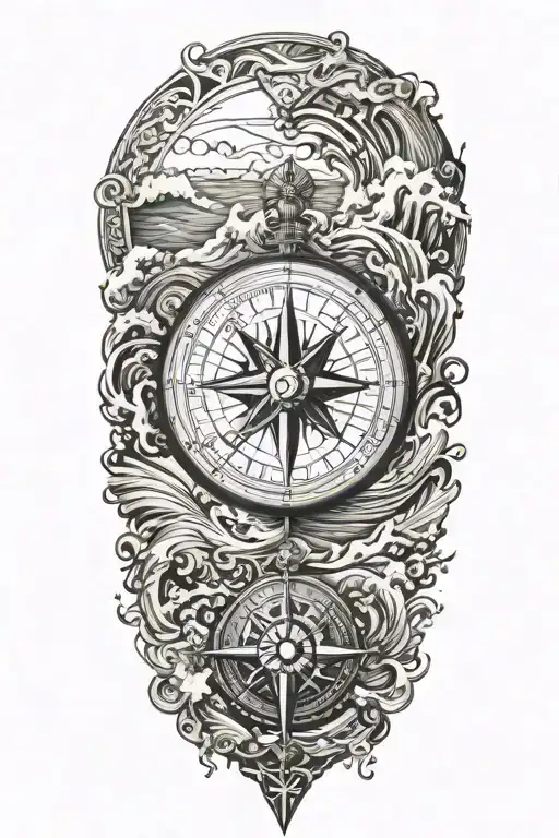 Compass Waves Forming