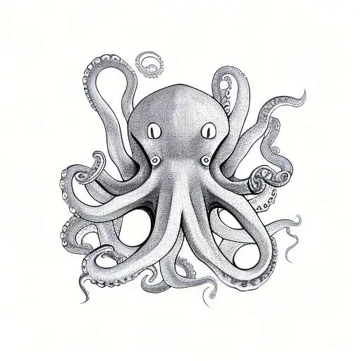 Octopus And Lighthouse