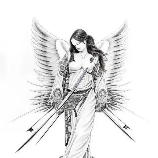 Angel With Katana