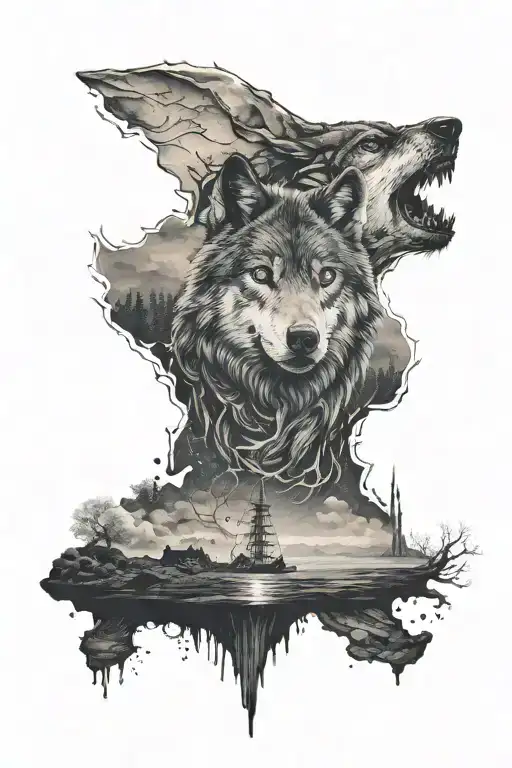 Wolf Into The Lune