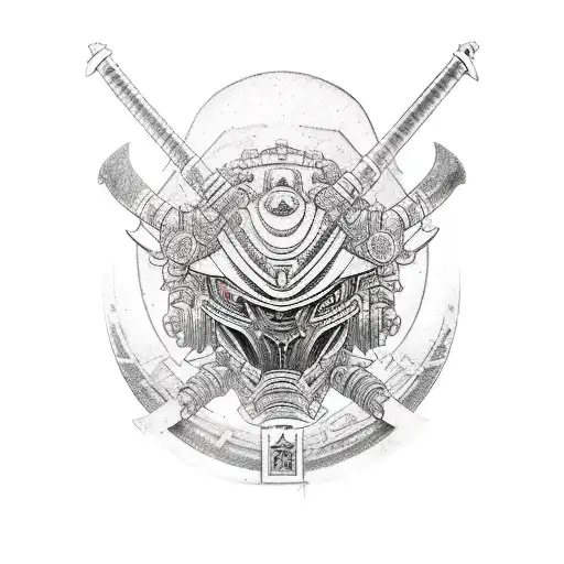 Detailed Ronin Warrior